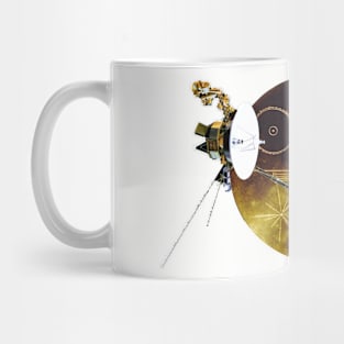 Voyager Probe with Record Mug